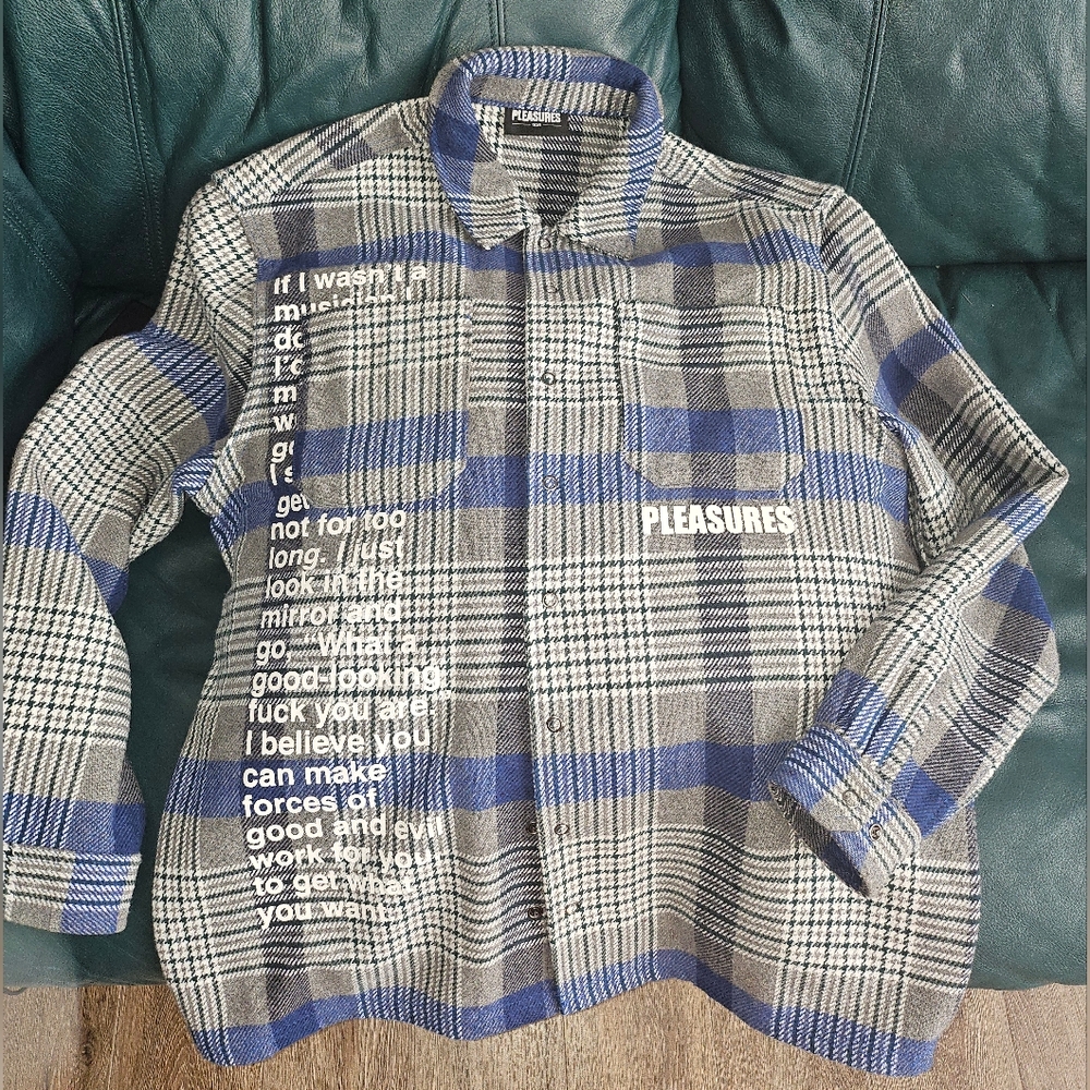 Mens plaid shirt